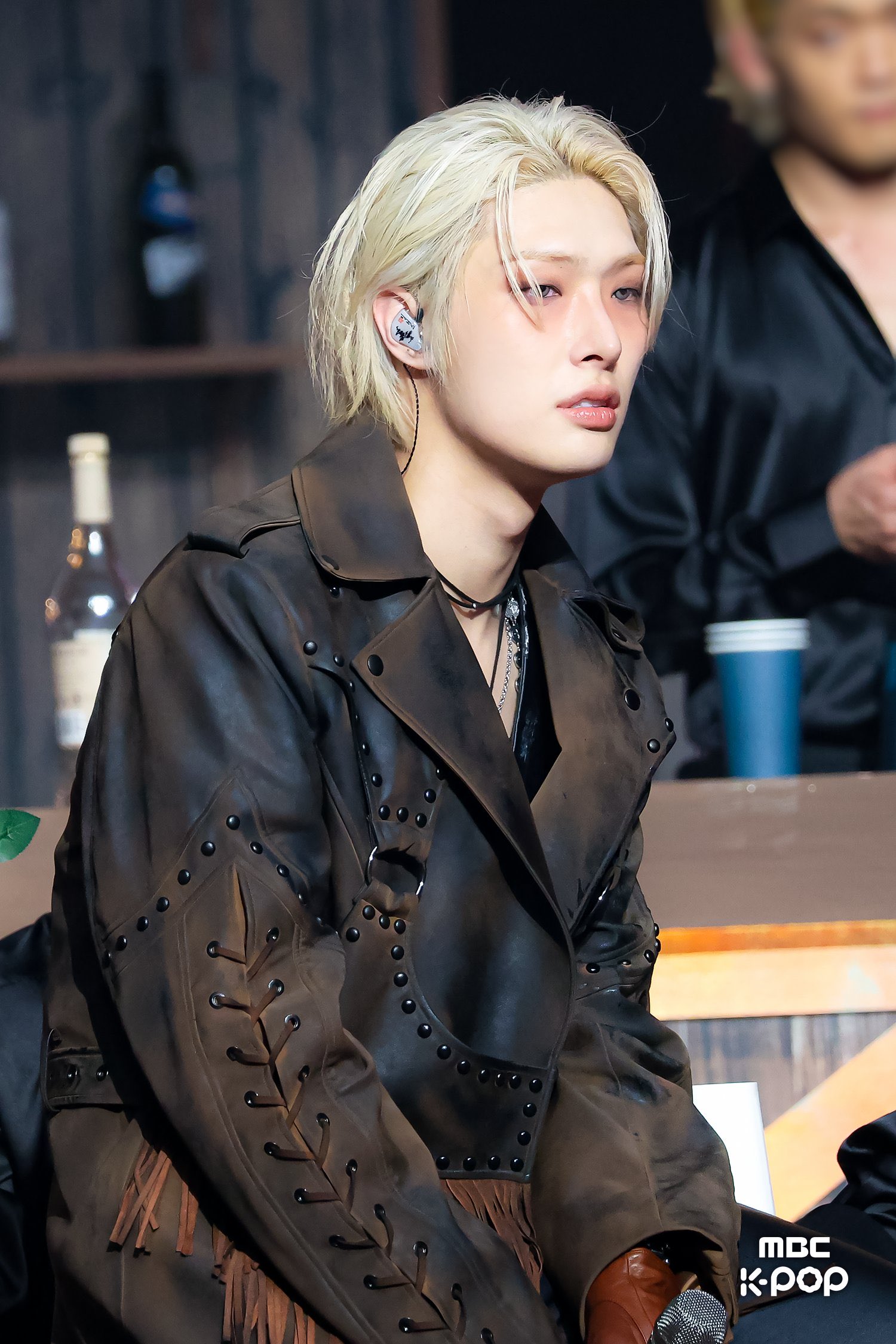 A moment captured by Mingi (ATEEZ)'s fan