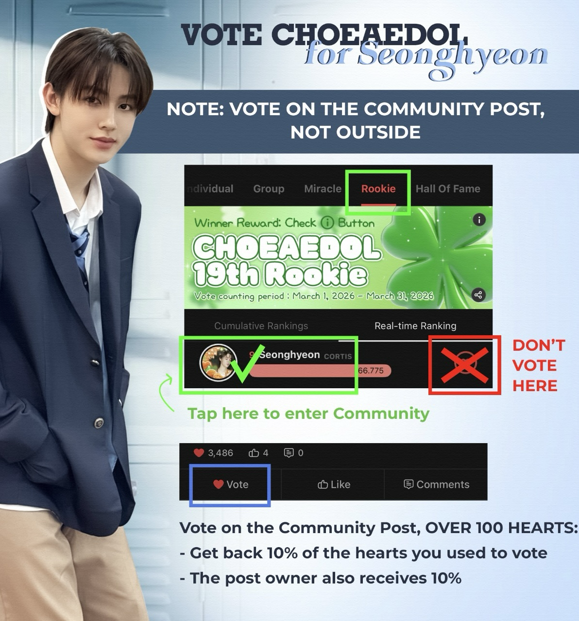 A moment captured by Seonghyeon (CORTIS)'s fan