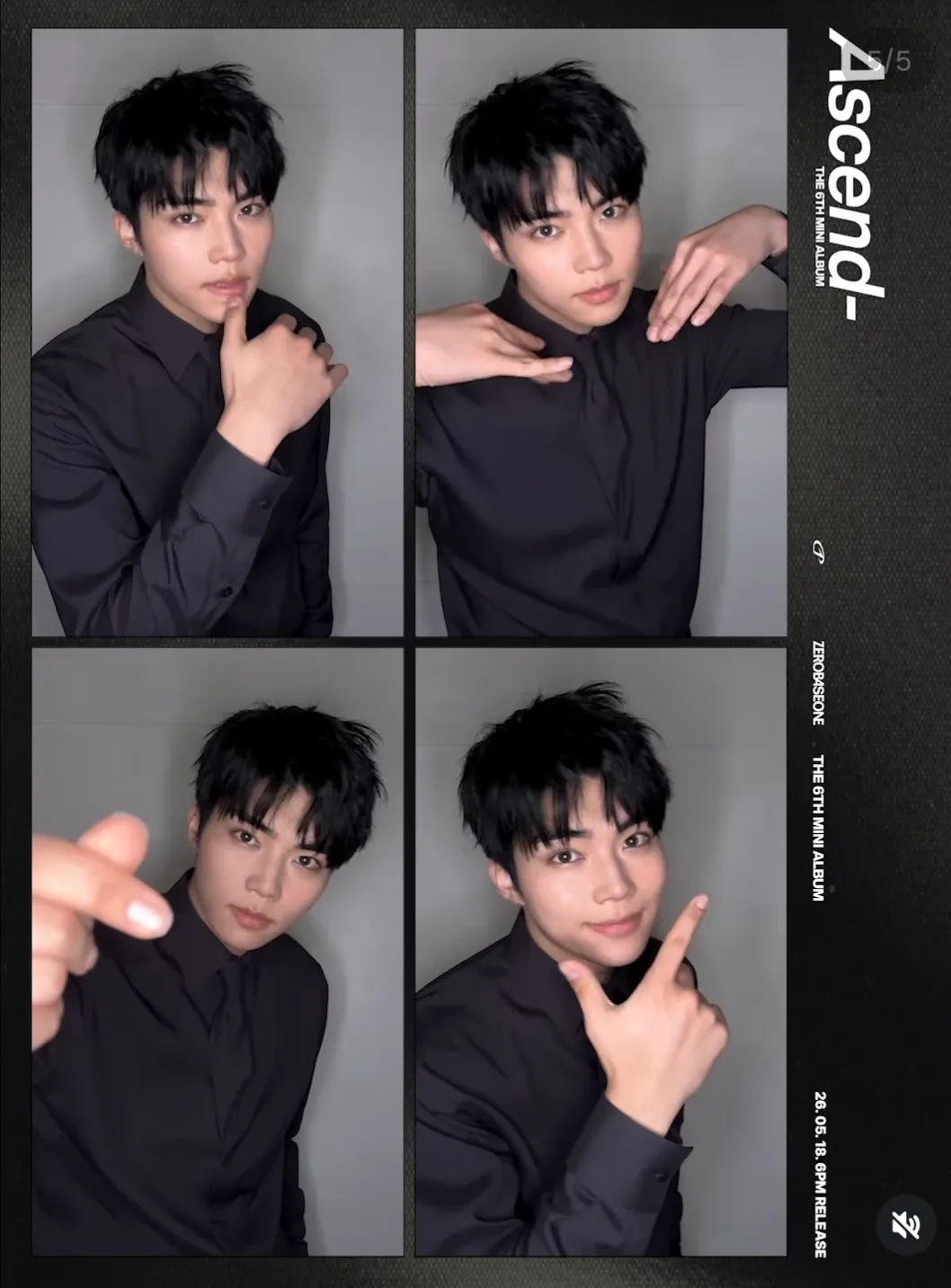 Behind-the-scenes cut of Park Gunwook (ZEROBASEONE)