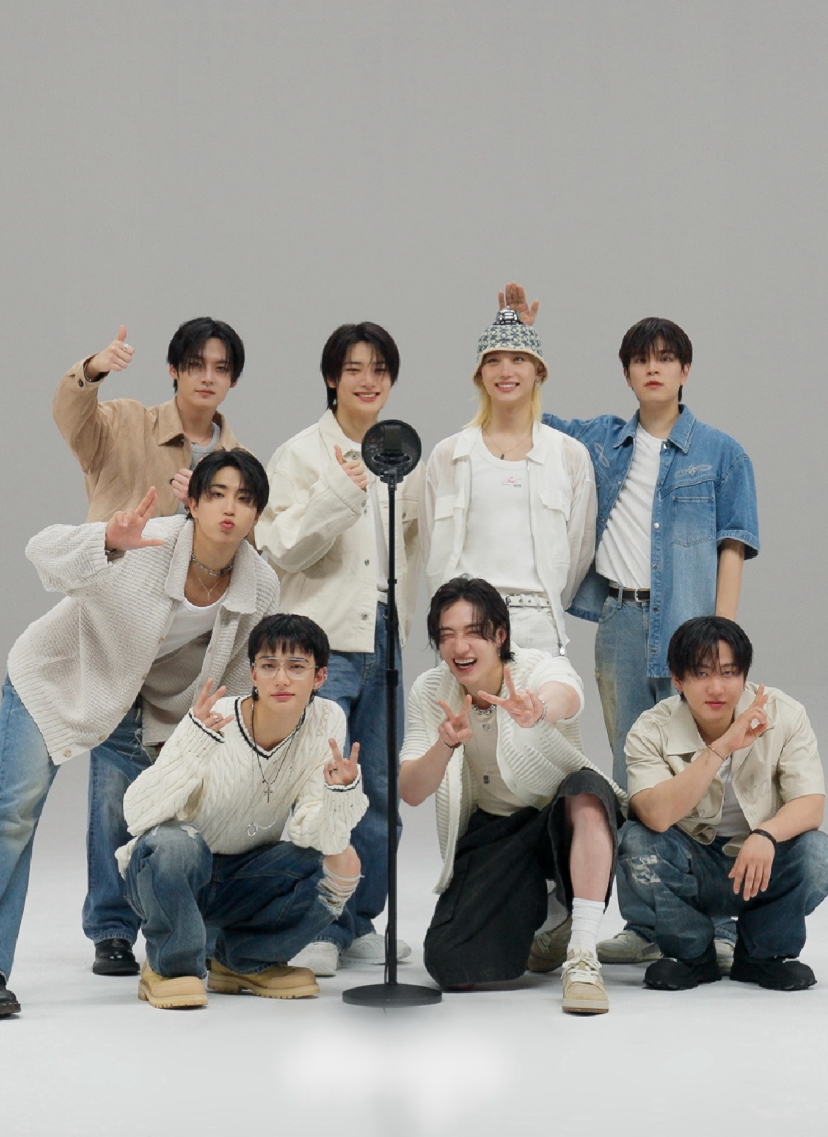 Stray Kidsの舞台裏ショット