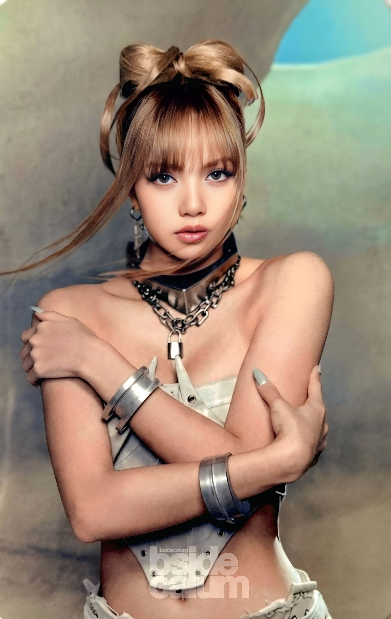 A moment captured by Lisa (BLACKPINK)'s fan