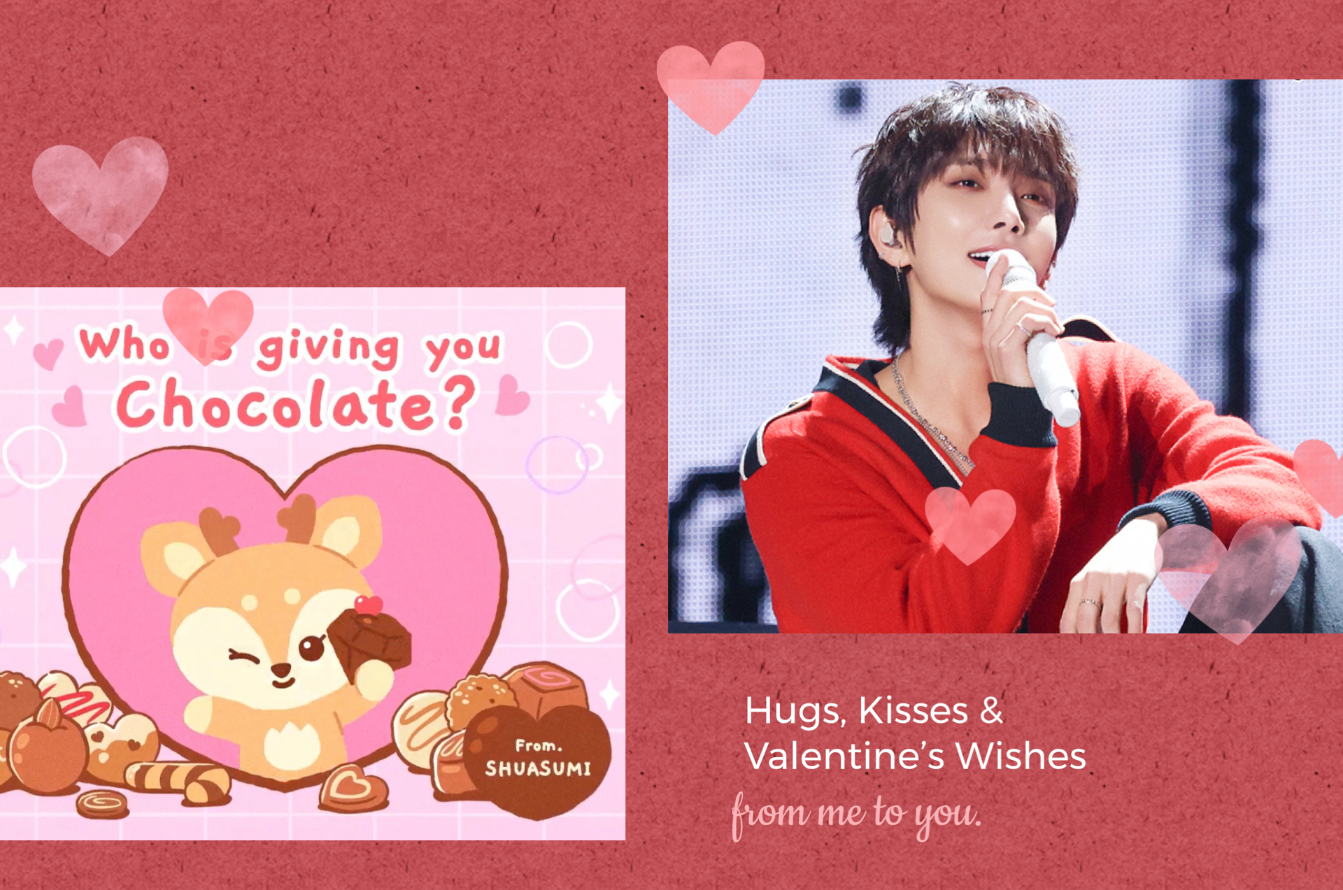 A moment captured by Joshua (SEVENTEEN)'s fan