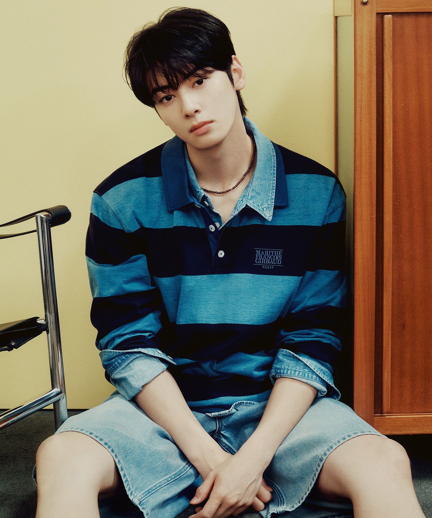 Recent activity shot of Eunwoo (ASTRO)