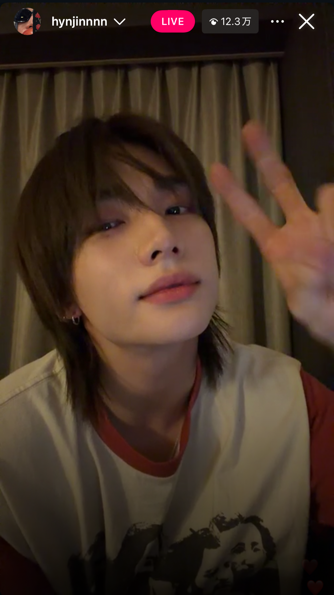 Latest photo of Hyunjin (Stray Kids)