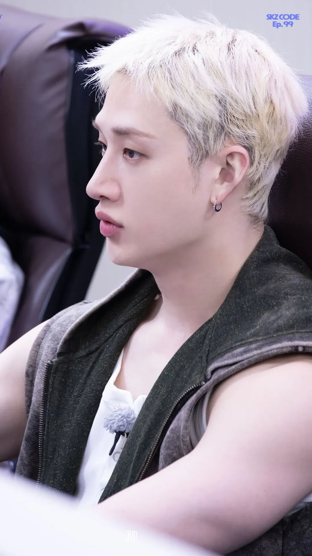 Recent activity shot of Bang Chan (Stray Kids)