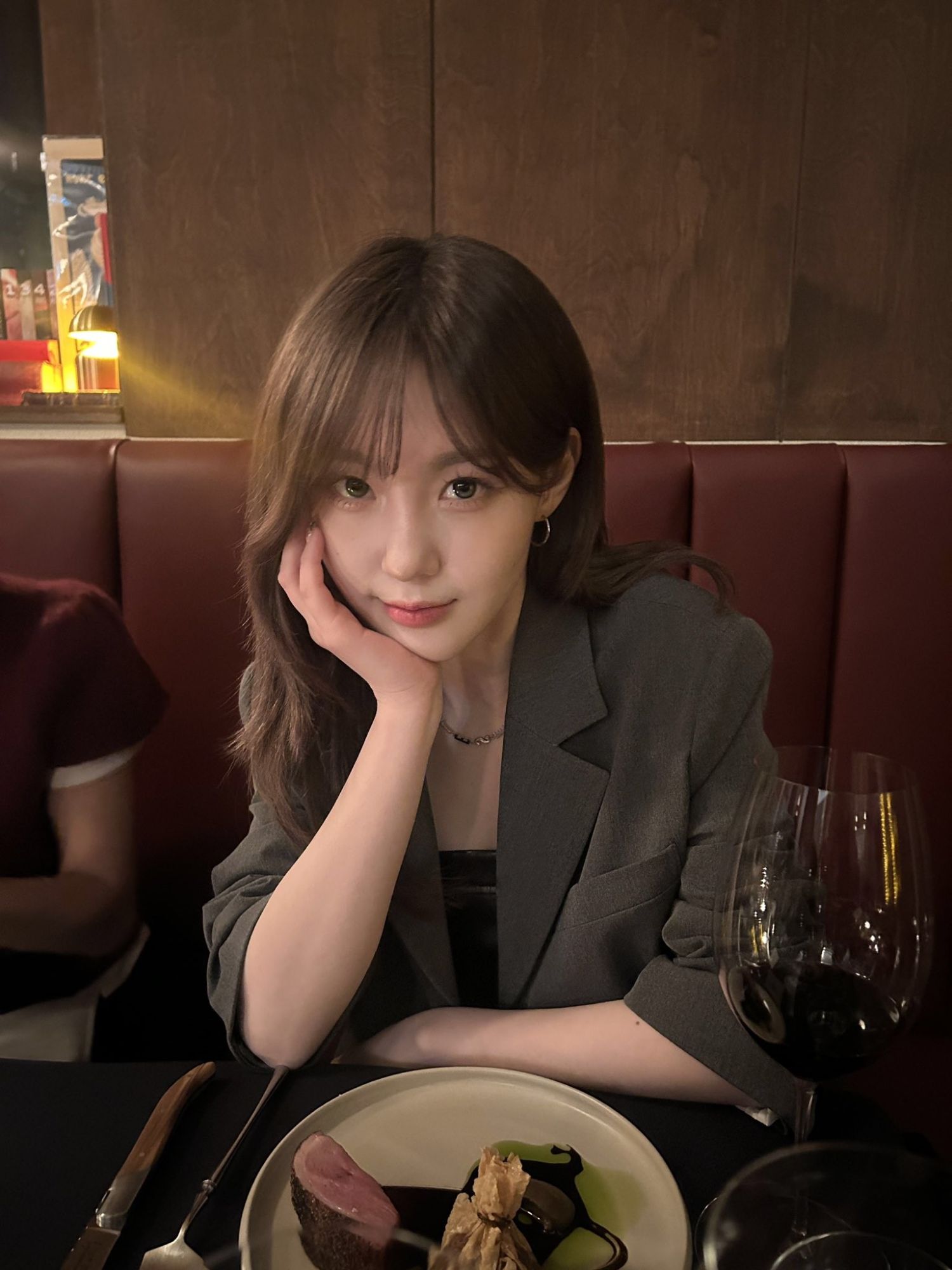 A moment captured by Kim Chaehyun (Kep1er)'s fan