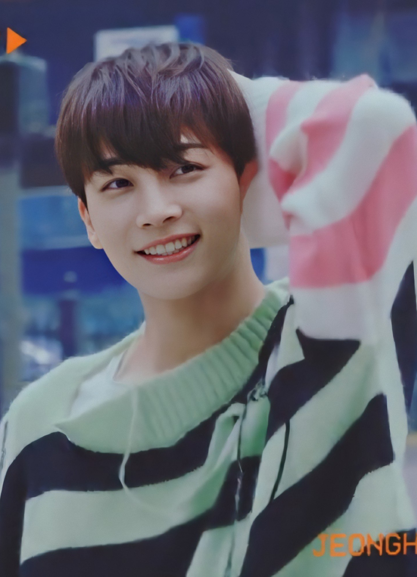 Behind-the-scenes cut of Jeonghan (SEVENTEEN)