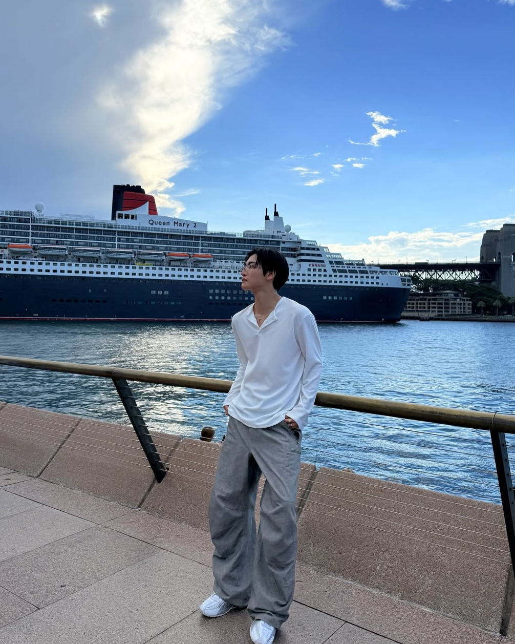 Recent activity shot of Seonghwa (ATEEZ)