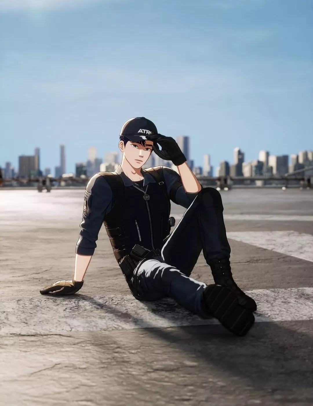 Recent activity shot of Yejun (PLAVE)