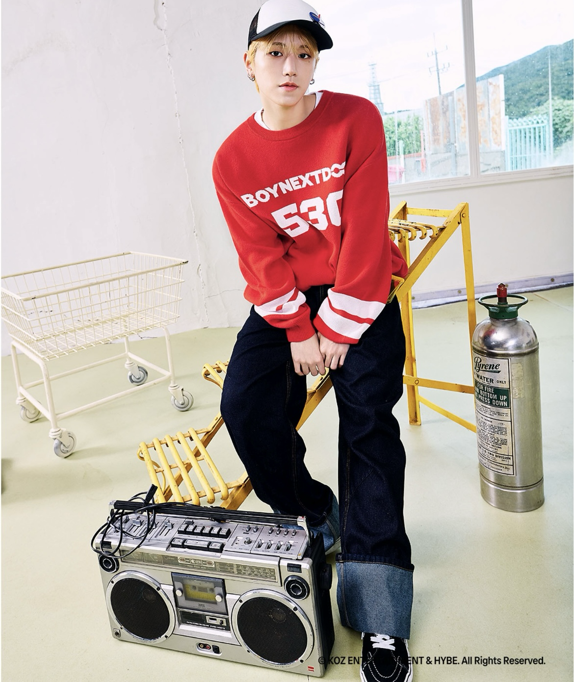 A moment captured by Riwoo (BOYNEXTDOOR)'s fan