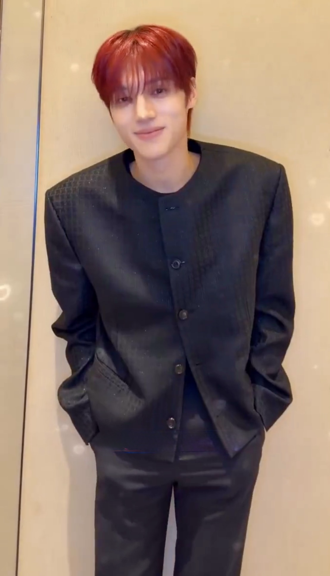 Recent activity shot of Wooyoung (ATEEZ)