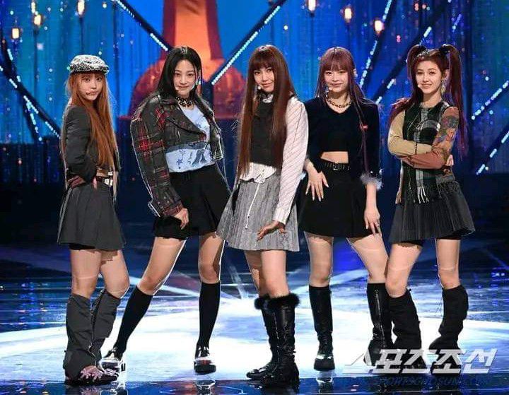 A moment captured by NewJeans's fan