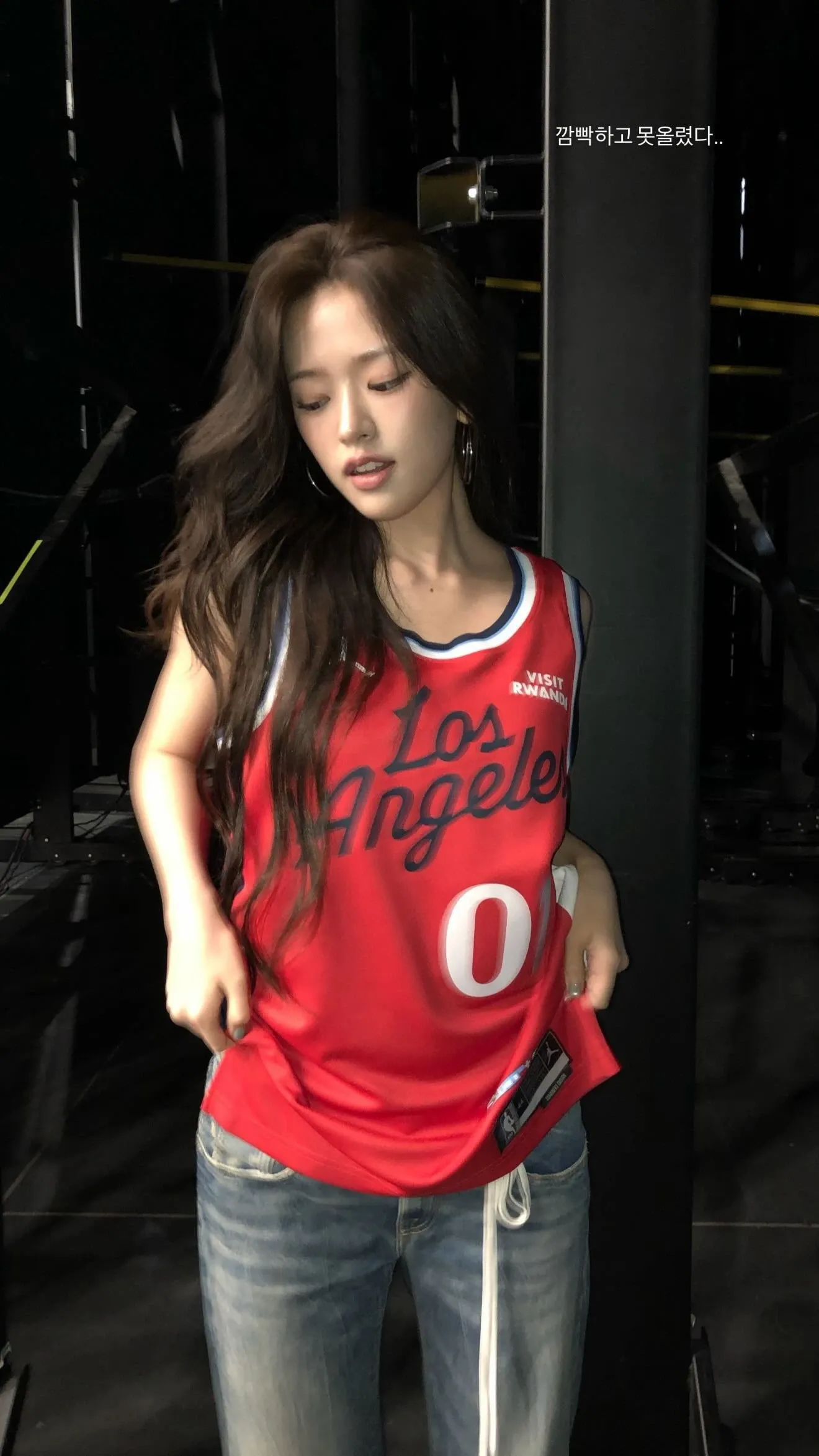 안유진 (IVE)의 비하인드 컷