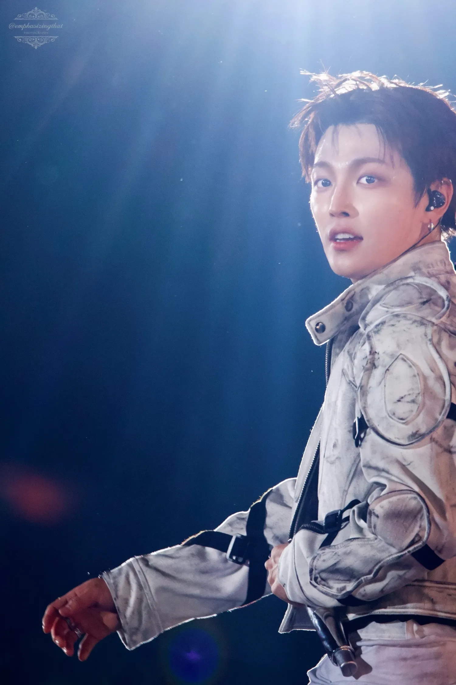 A moment captured by ATEEZ's fan