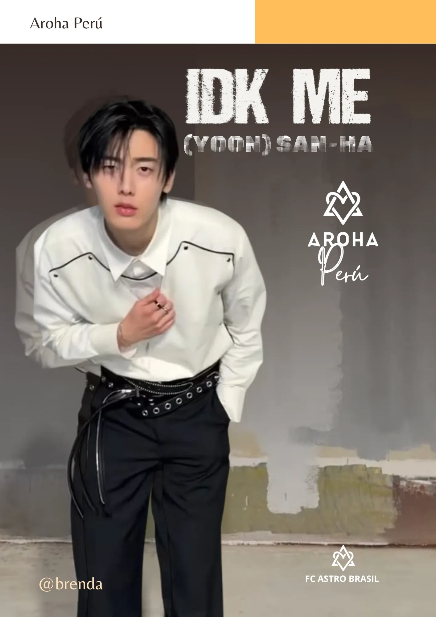 Recent activity shot of Sanha (ASTRO)