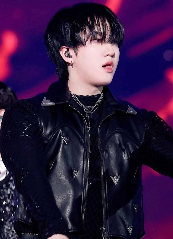 A moment captured by Changbin (Stray Kids)'s fan