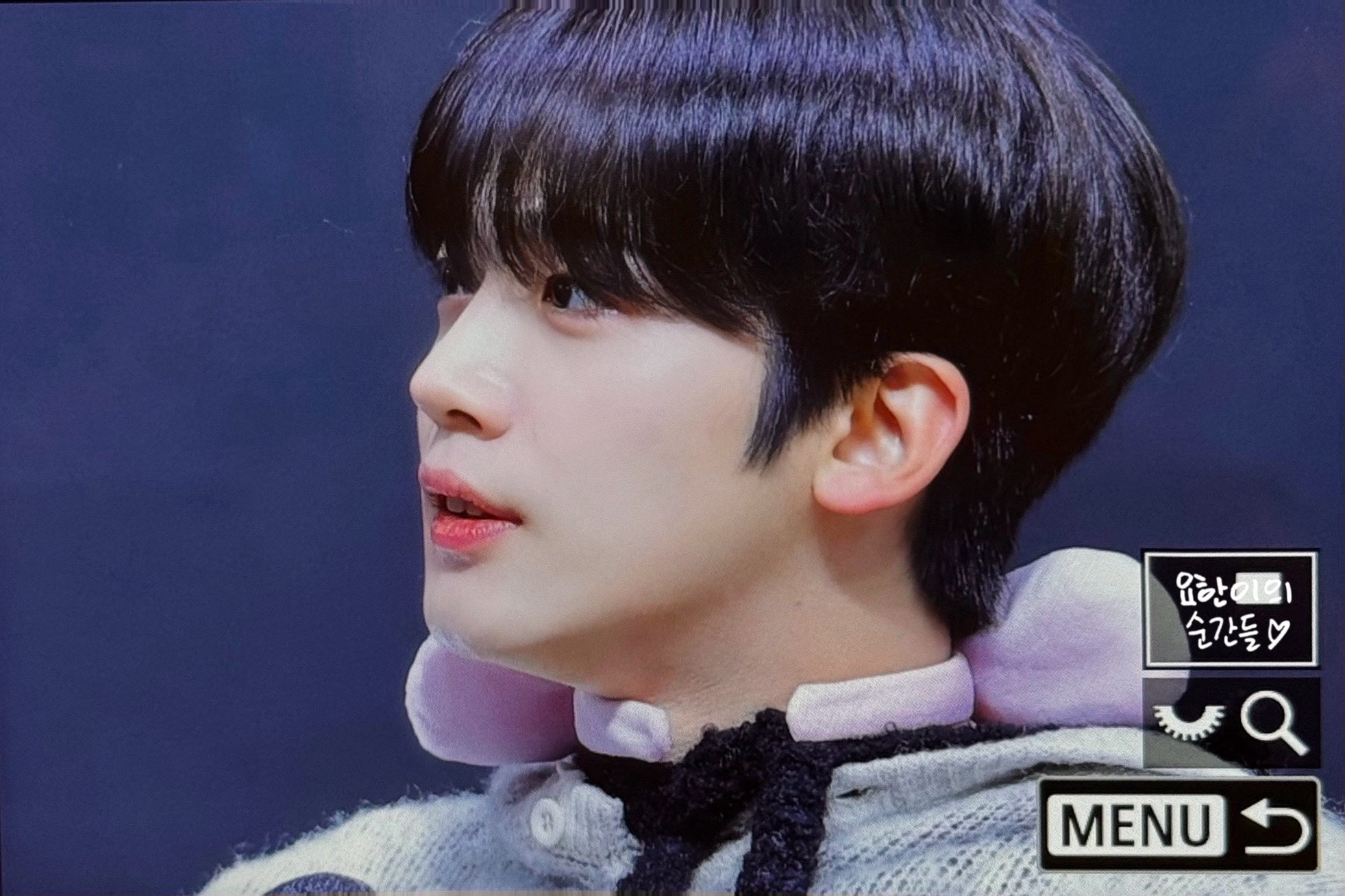 Recent activity shot of Kim Yohan (WEi)