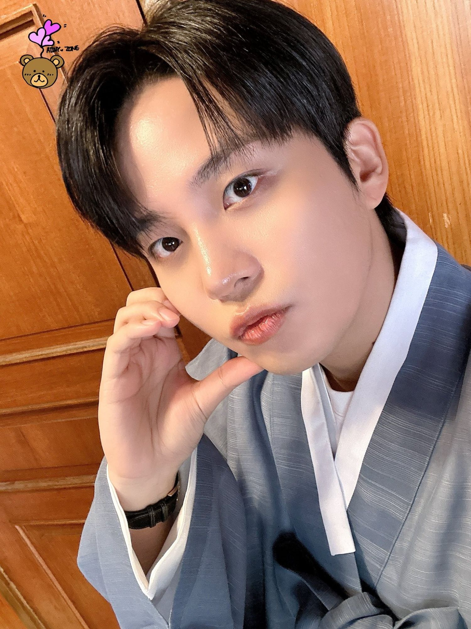 A moment captured by Jongho (ATEEZ)'s fan