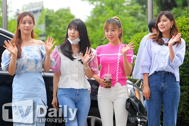 Behind-the-scenes cut of Oh Hayoung (Apink)