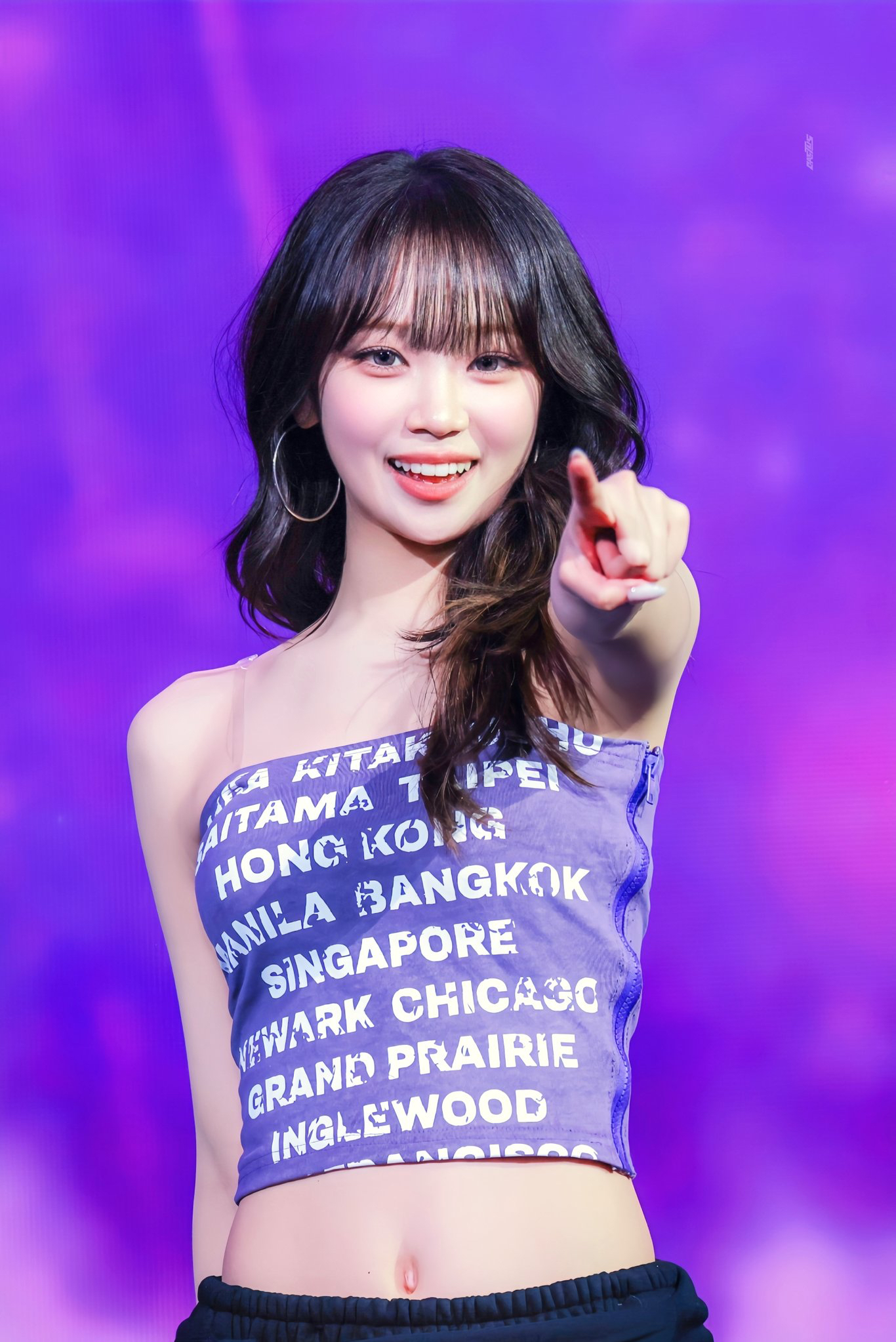 Recent activity shot of Kim Chaewon (LE SSERAFIM)