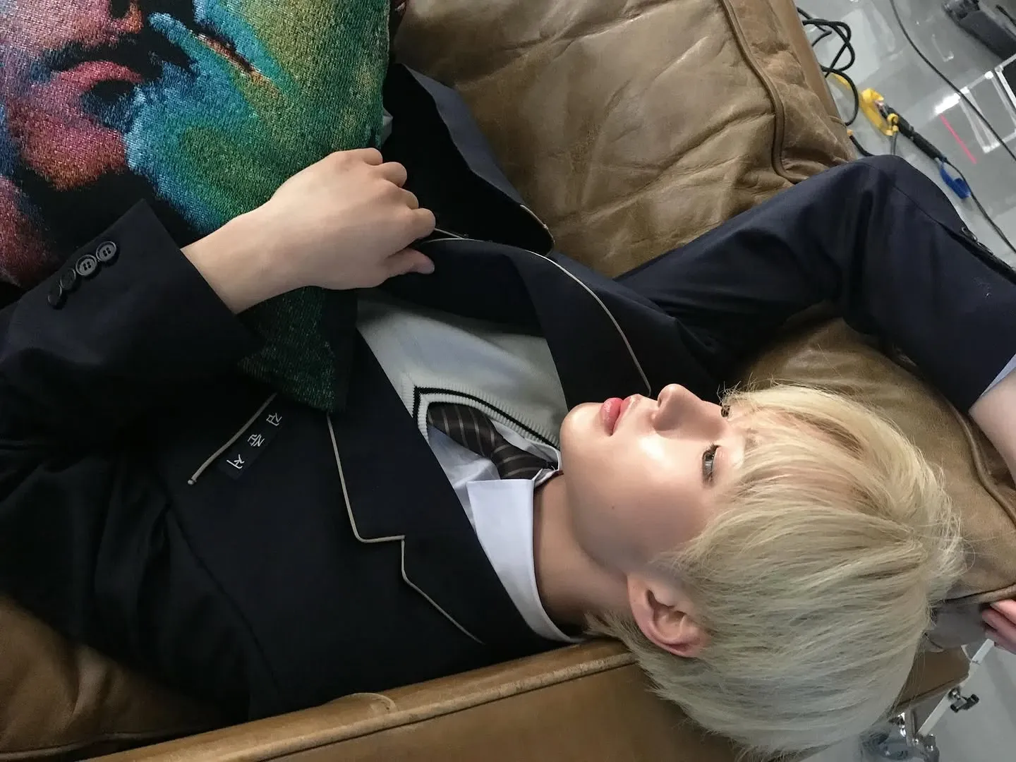 Recent activity shot of Kim Junseo (ALPHA DRIVE ONE)