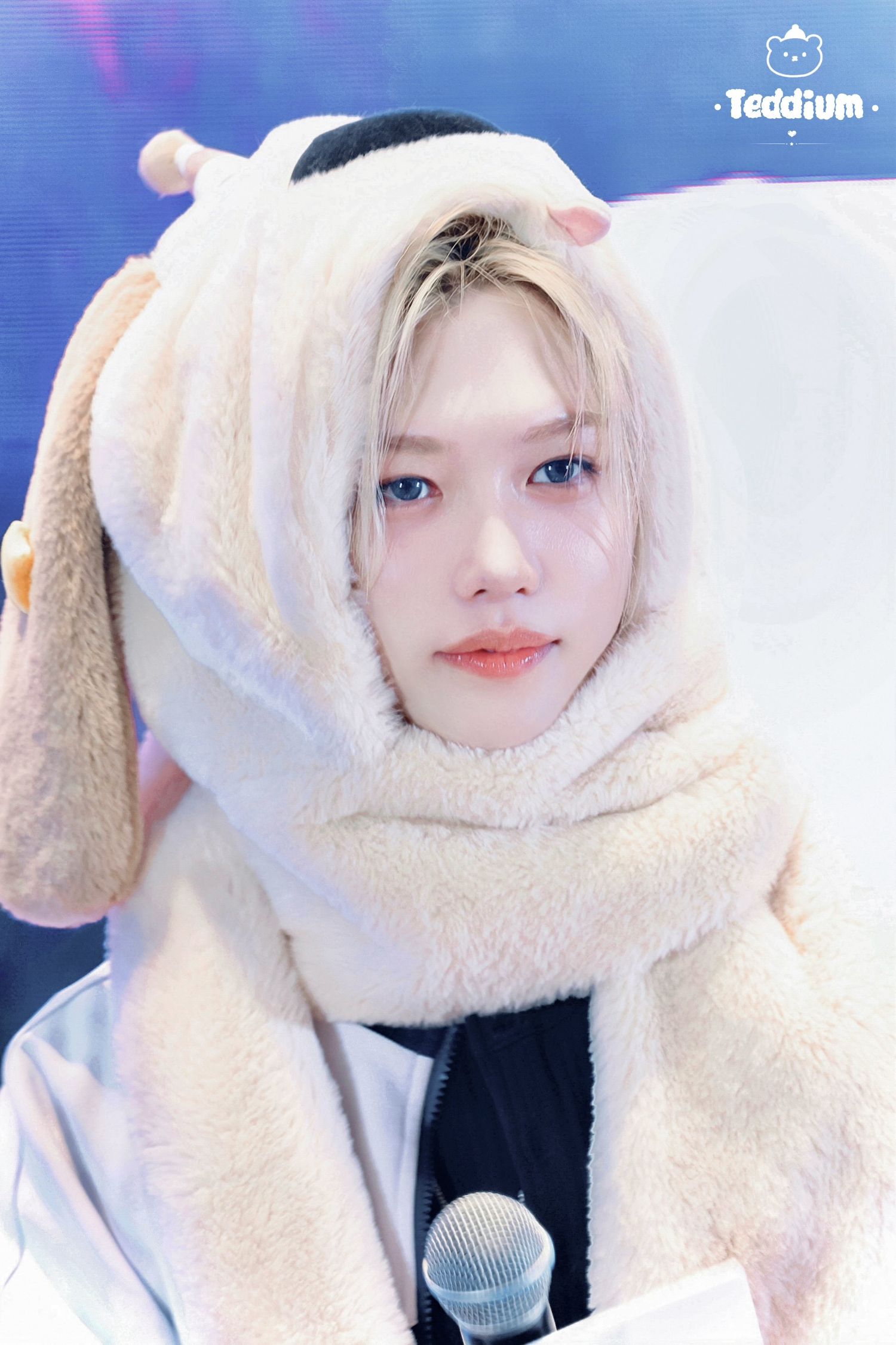 A moment captured by Felix (Stray Kids)'s fan