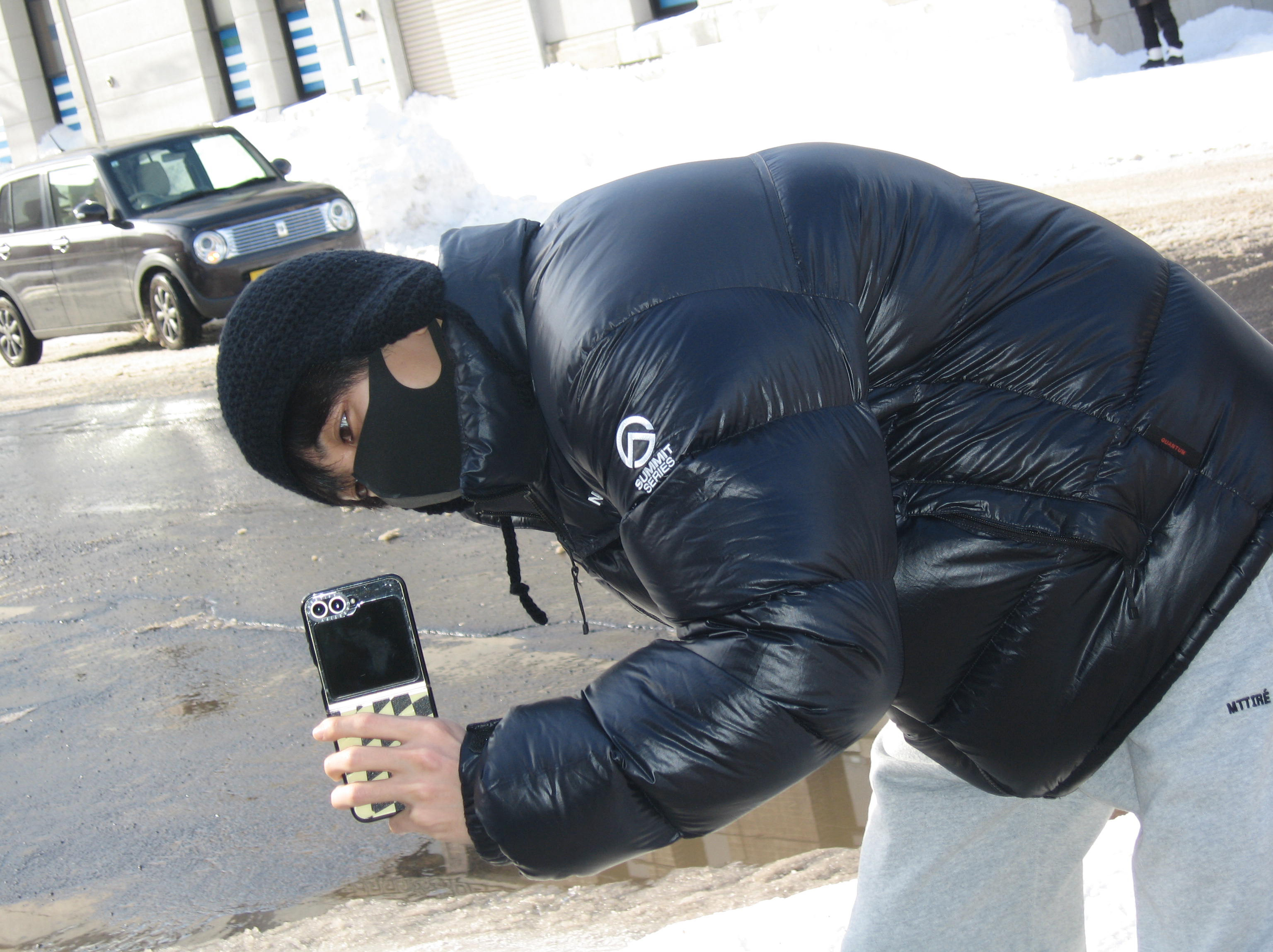 A moment captured by Jeonghan (SEVENTEEN)'s fan