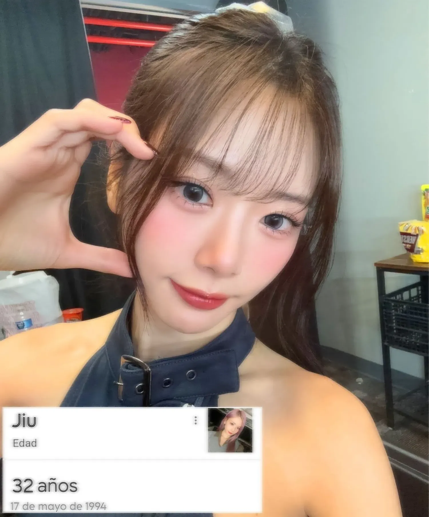 A moment captured by JI U (DREAMCATCHER)'s fan
