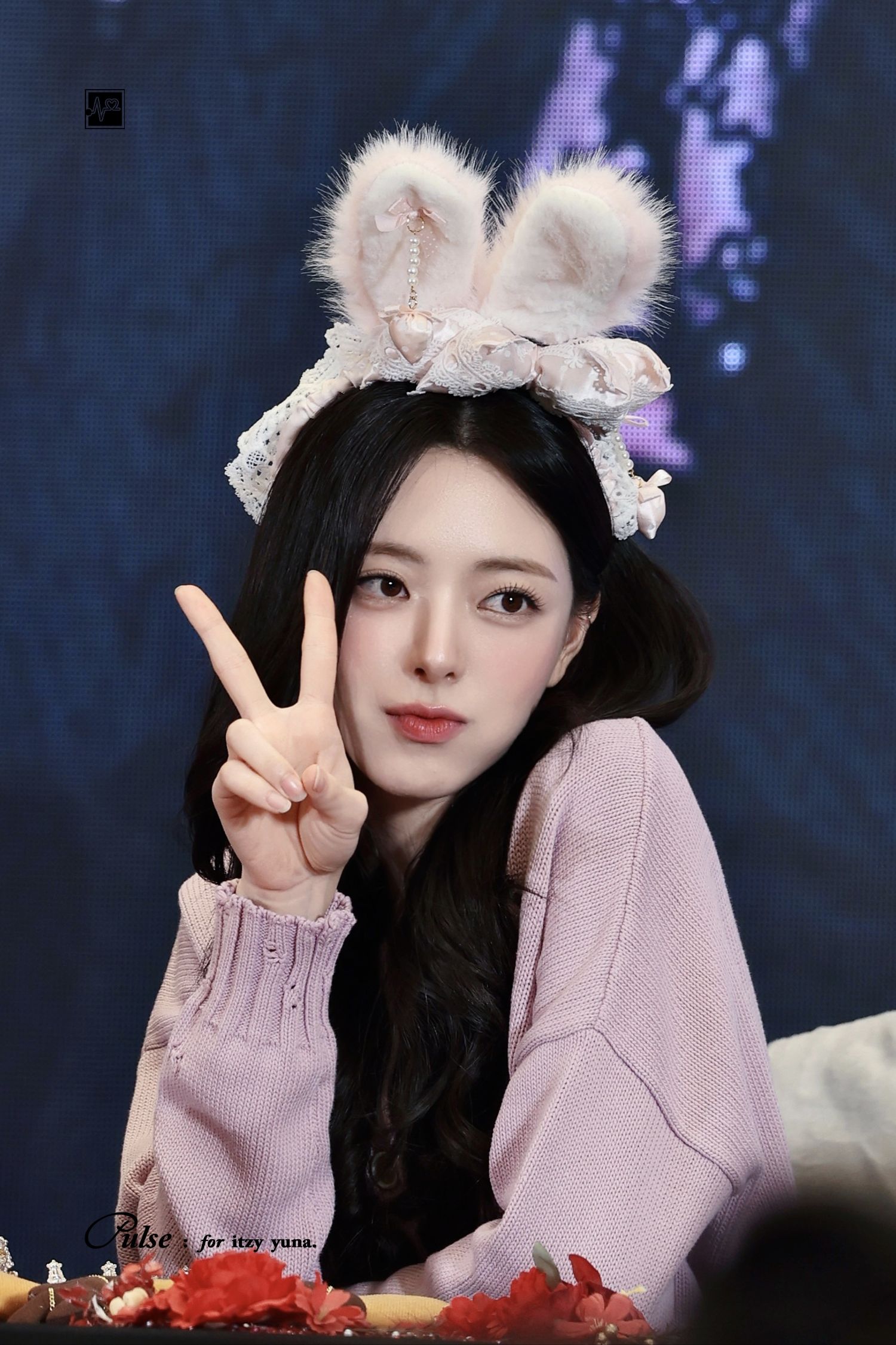 ユナ (ITZY)の舞台裏ショット