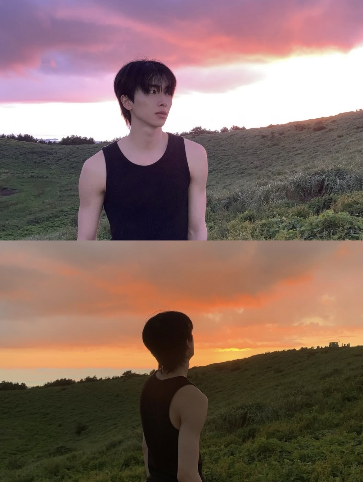 Behind-the-scenes cut of Xiao (UP10TION)