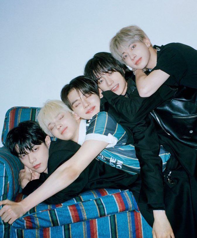 Recent activity shot of TOMORROW X TOGETHER