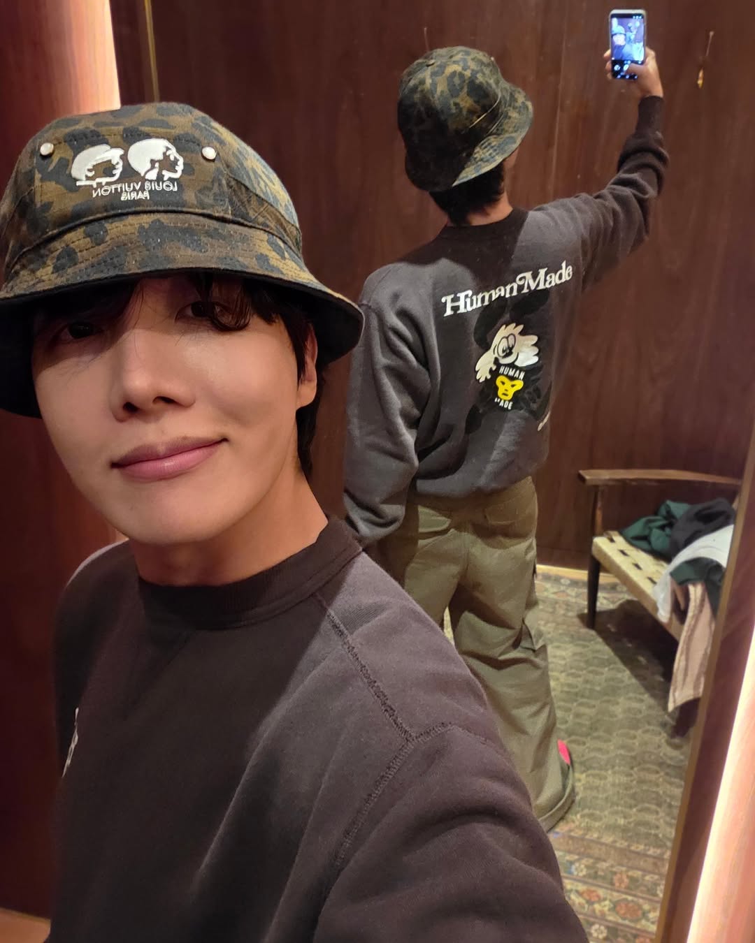 Momen yang diabadikan oleh penggemar j-hope (BTS)