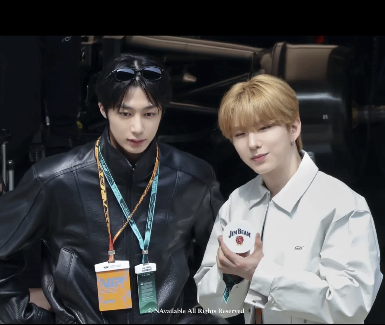 Behind-the-scenes cut of Hyungwon (MONSTA X)