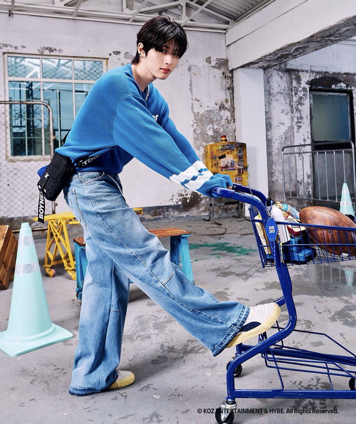 Behind-the-scenes cut of Taesan (BOYNEXTDOOR)