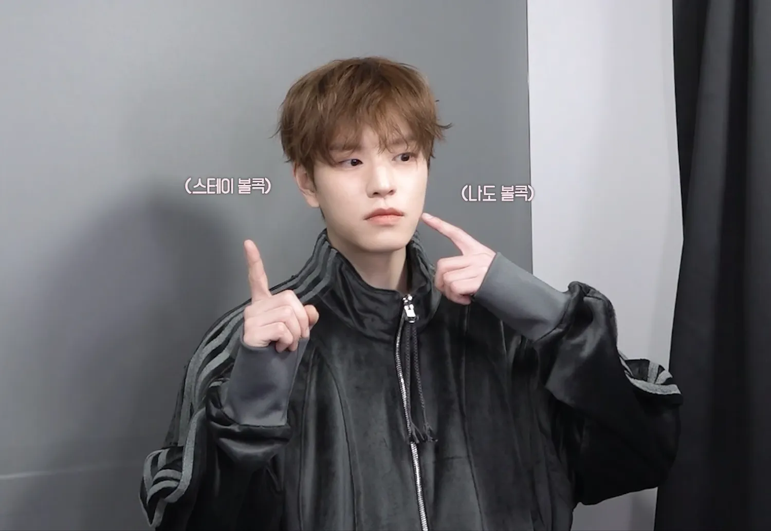Behind-the-scenes cut of Seungmin (Stray Kids)