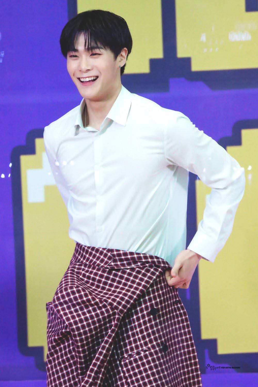 Recent activity shot of Moonbin (ASTRO)