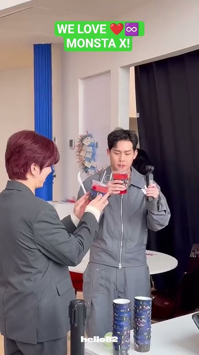 Recent activity shot of MONSTA X