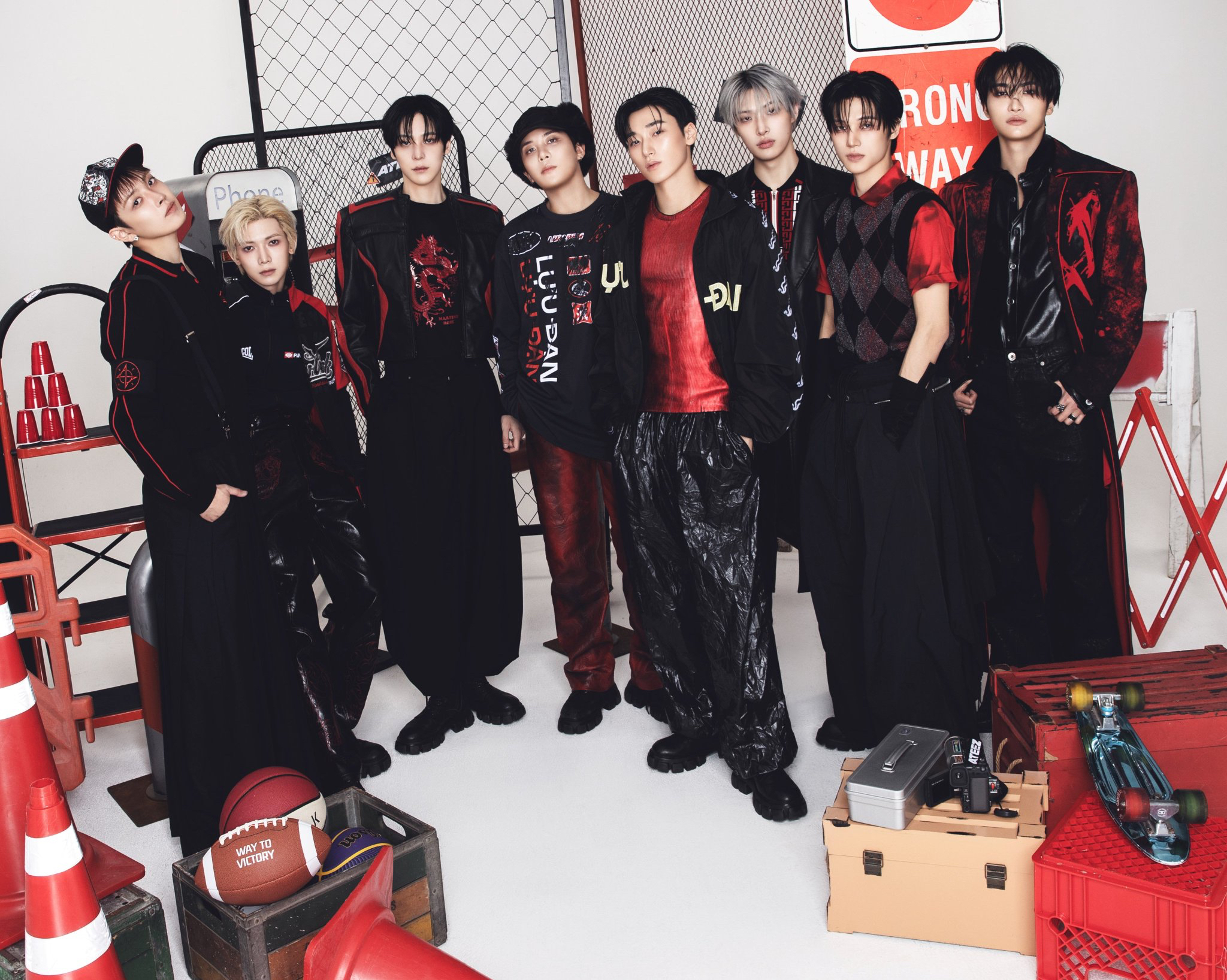 星和 (ATEEZ)粉丝拍下的瞬间