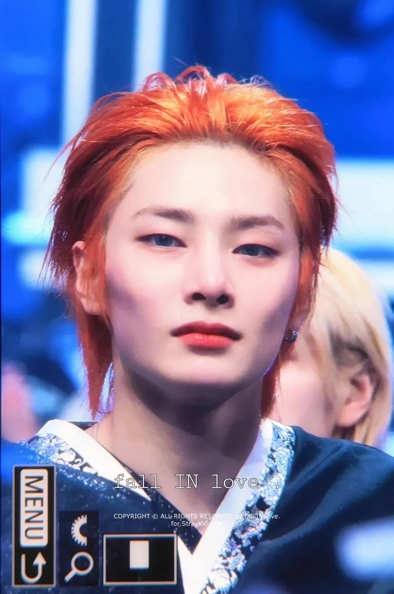 A moment captured by I.N (Stray Kids)'s fan