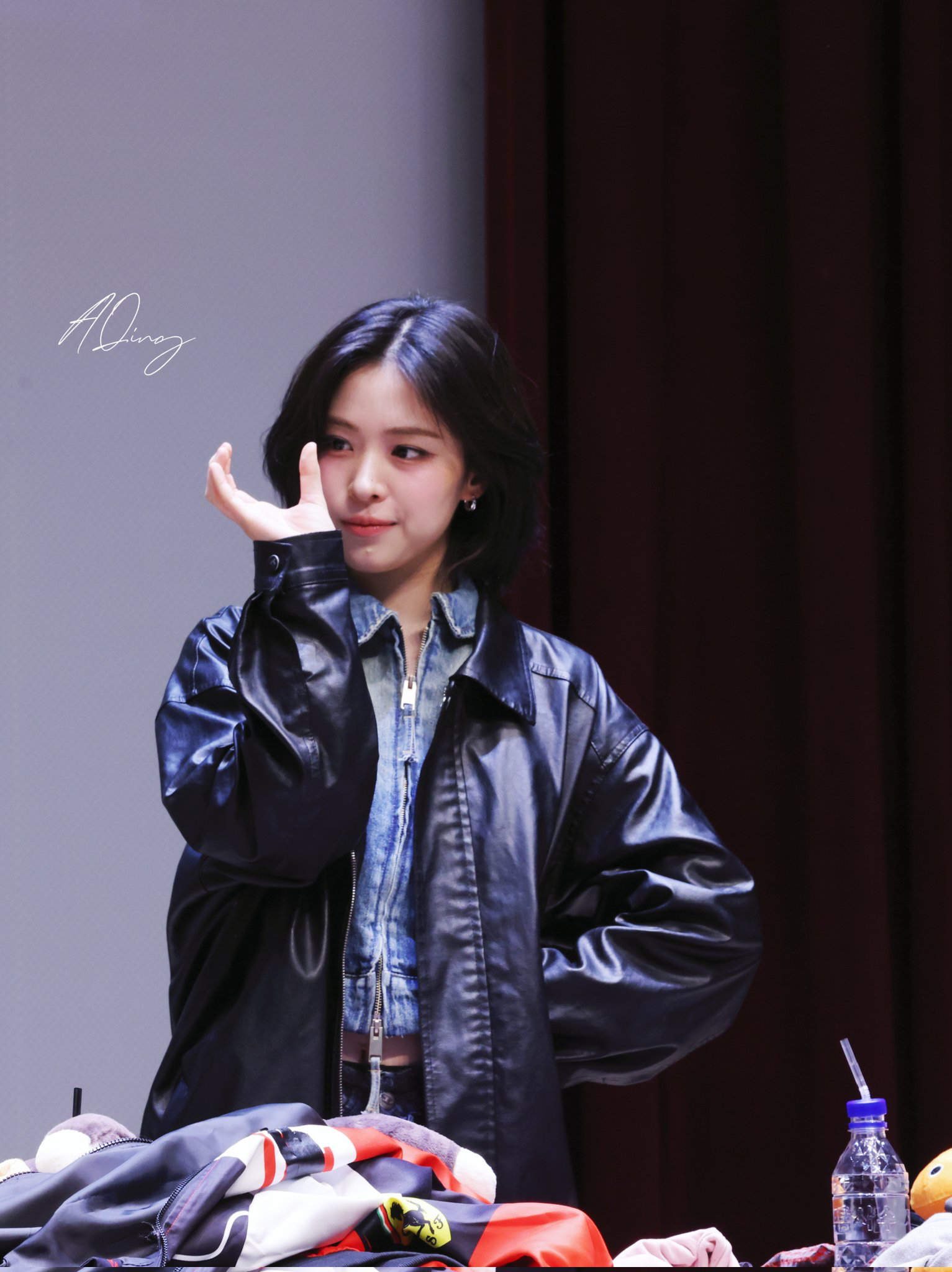 A moment captured by Ryujin (ITZY)'s fan