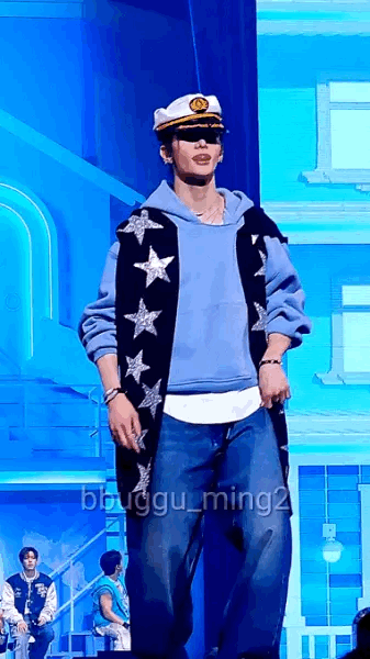 Recent activity shot of Hyunjin (Stray Kids)