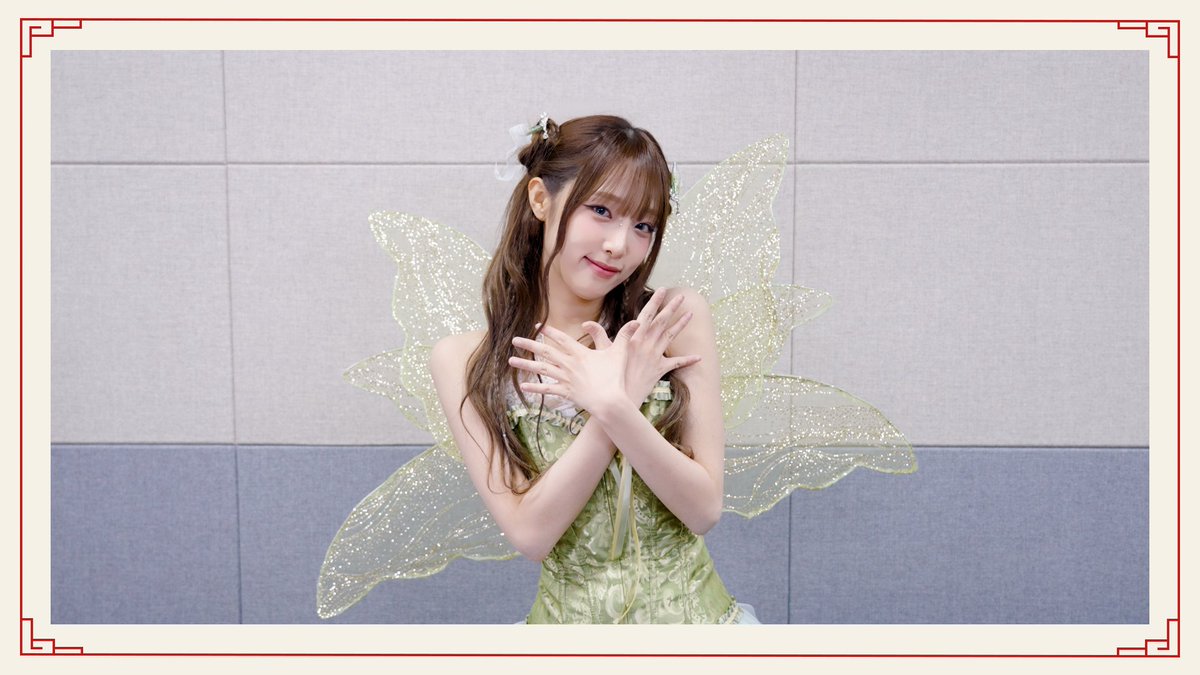 Behind-the-scenes cut of Choi Yena