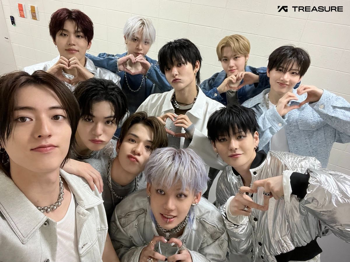 TREASUREファンが撮った瞬間