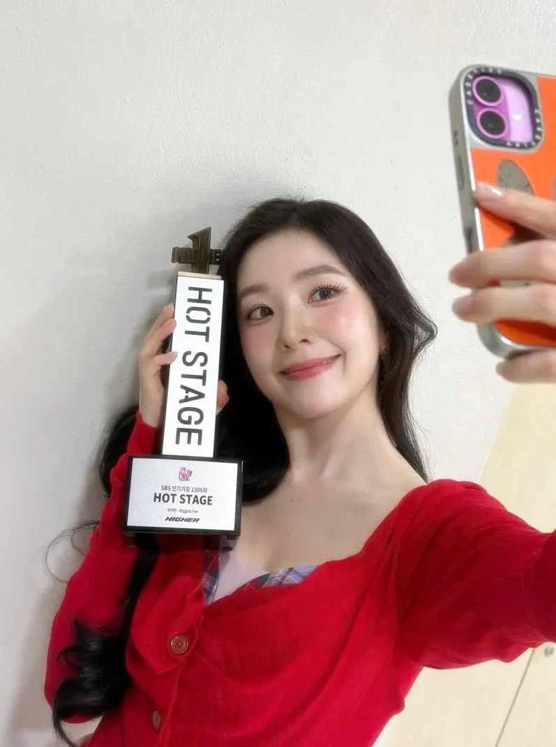 A moment captured by Irene (Red Velvet)'s fan