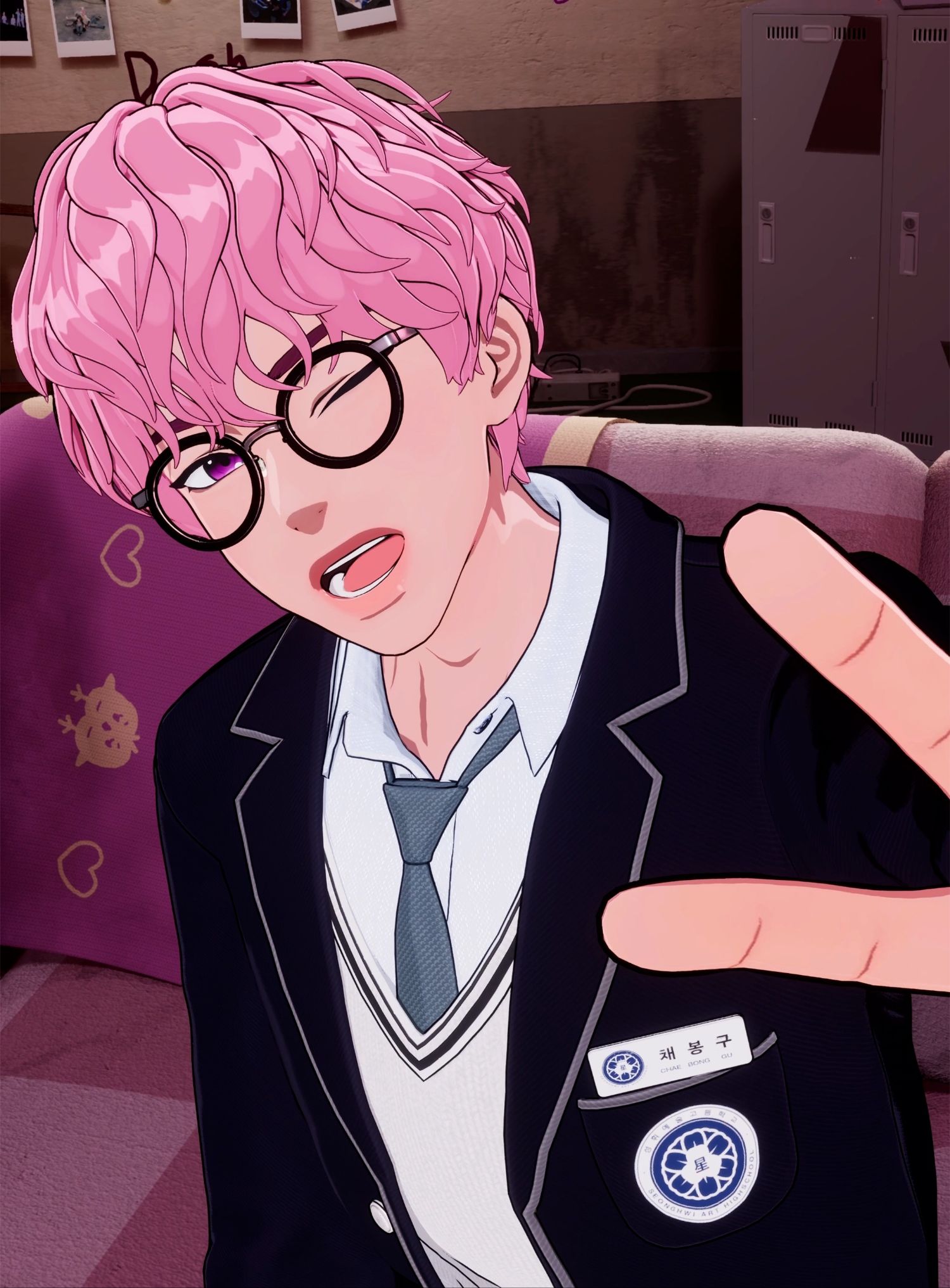 A moment captured by Bamby (PLAVE)'s fan