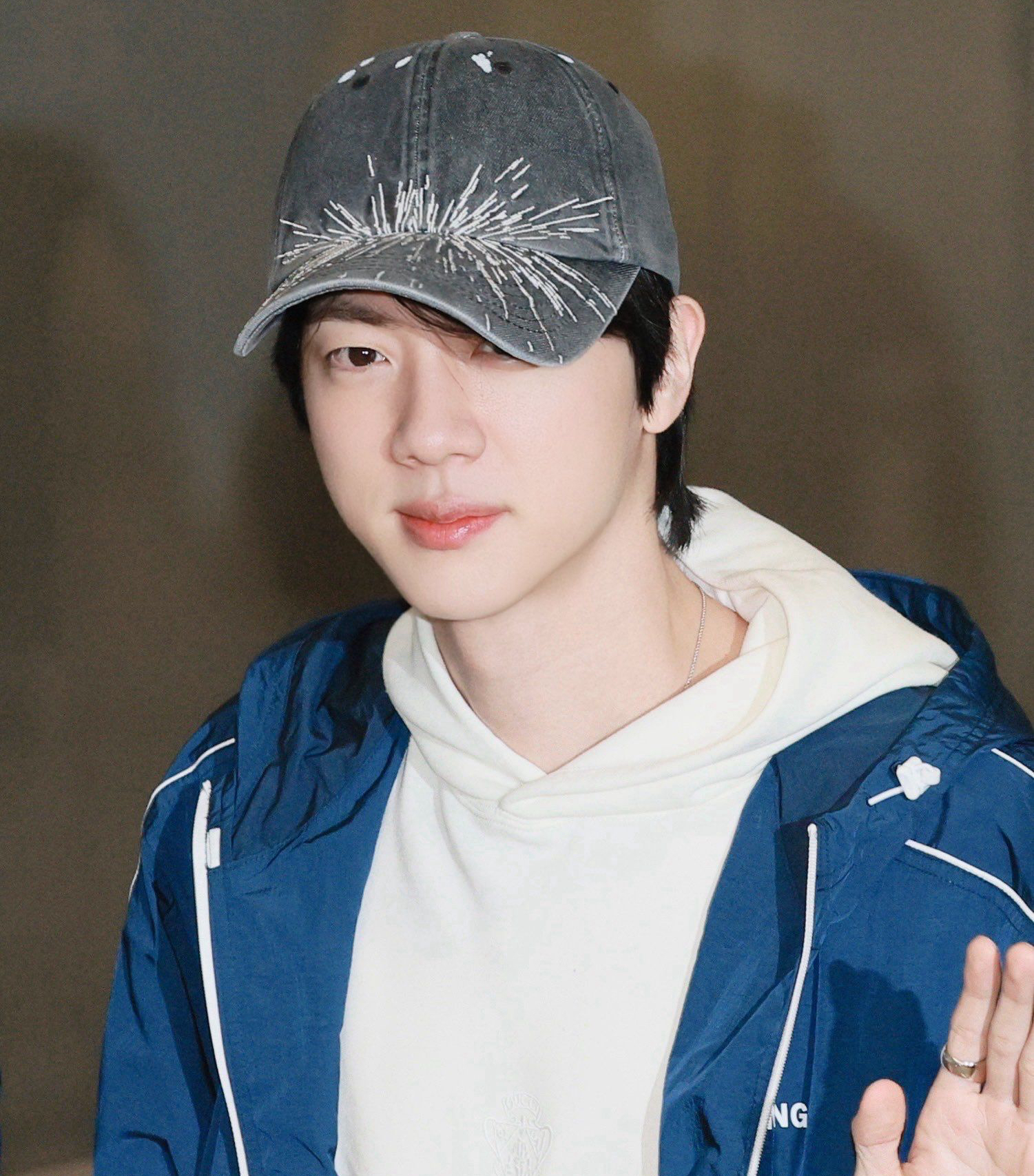 A moment captured by Jin (BTS)'s fan