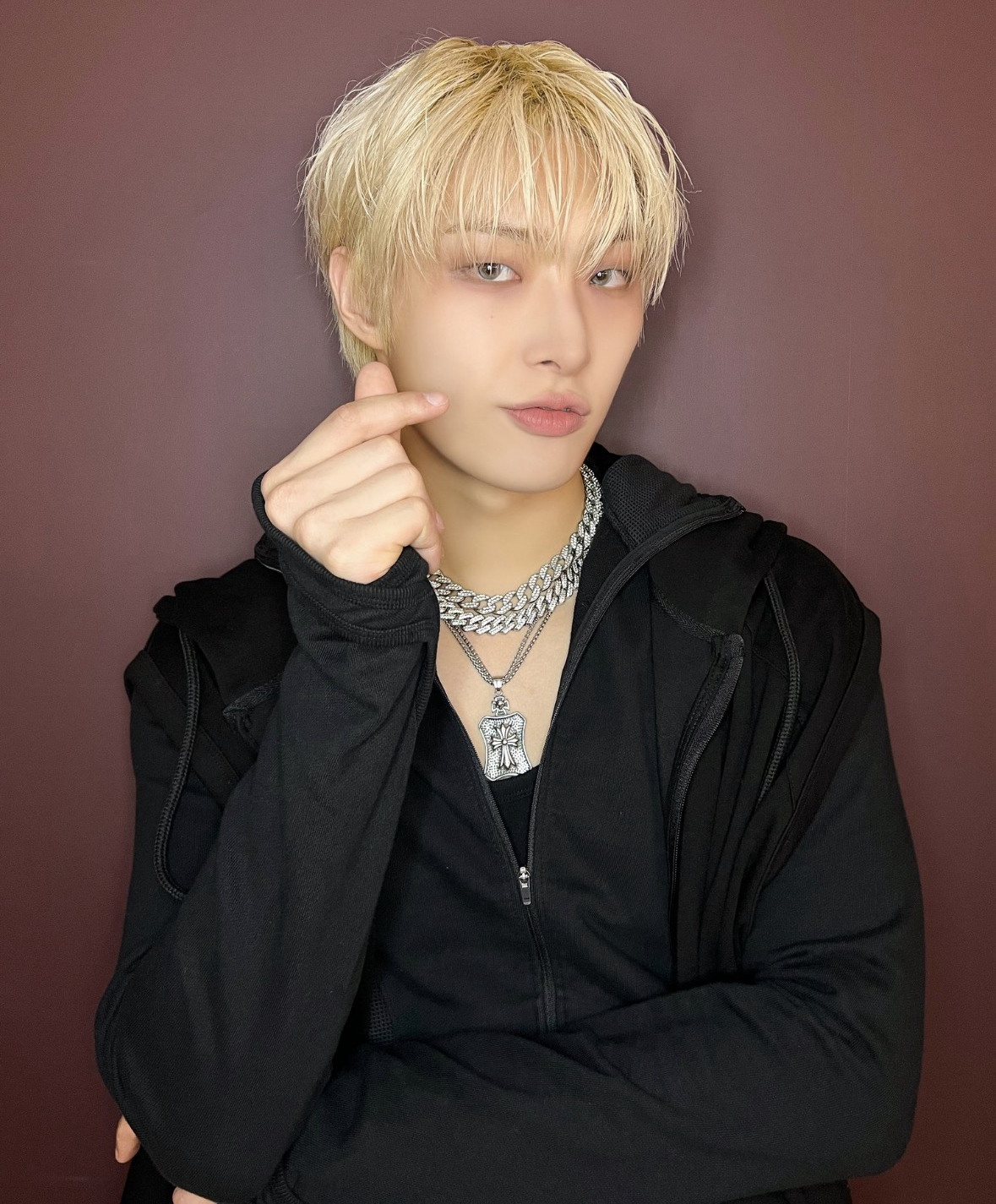 A moment captured by Mingi (ATEEZ)'s fan