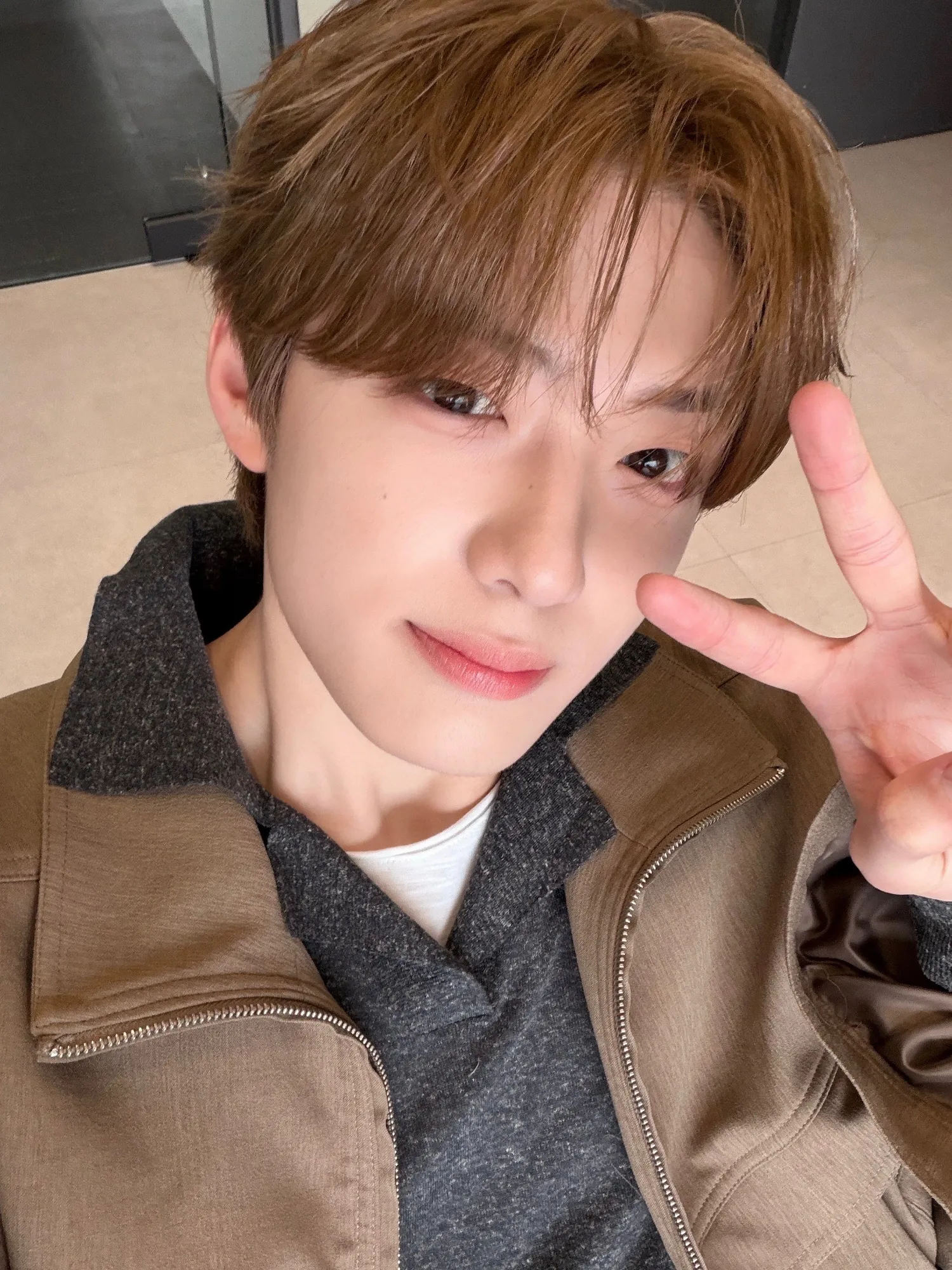 Recent activity shot of Chung Sanghyeon (ALPHA DRIVE ONE)