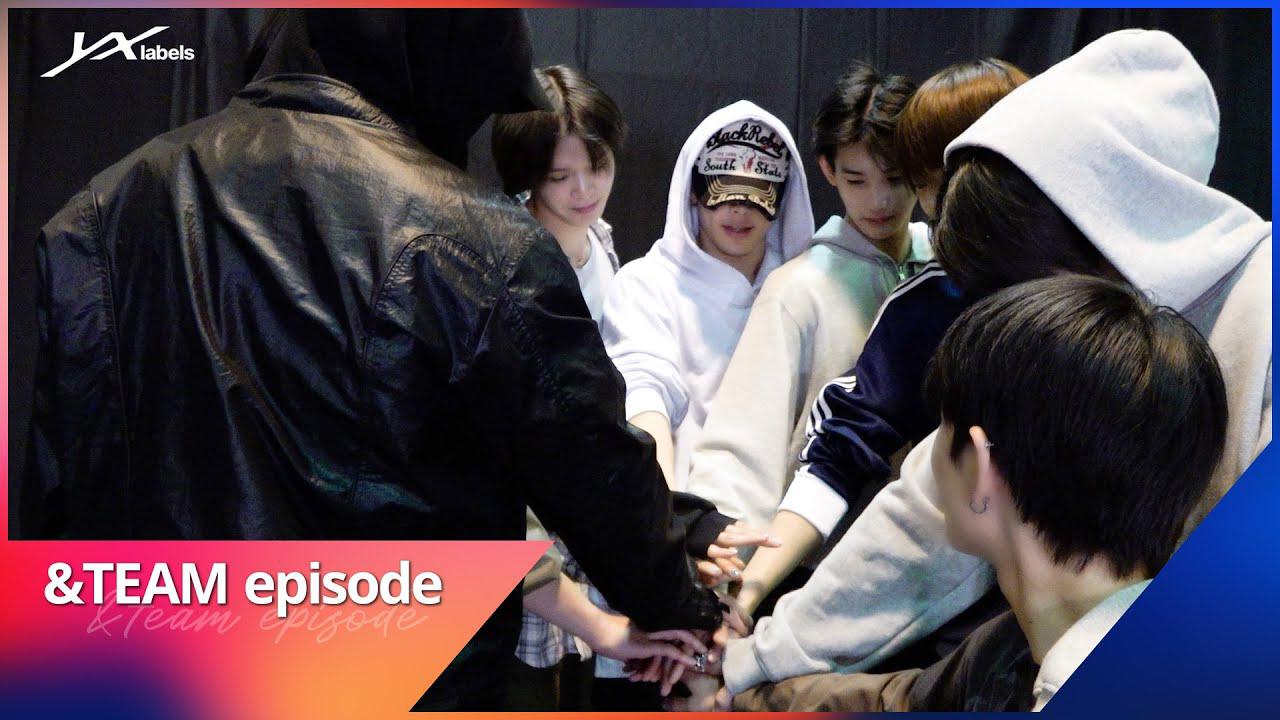 A moment captured by Harua (&TEAM)'s fan