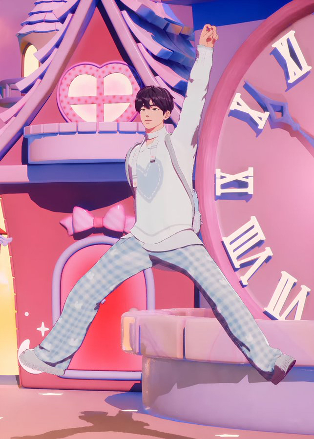 Recent activity shot of Yejun (PLAVE)